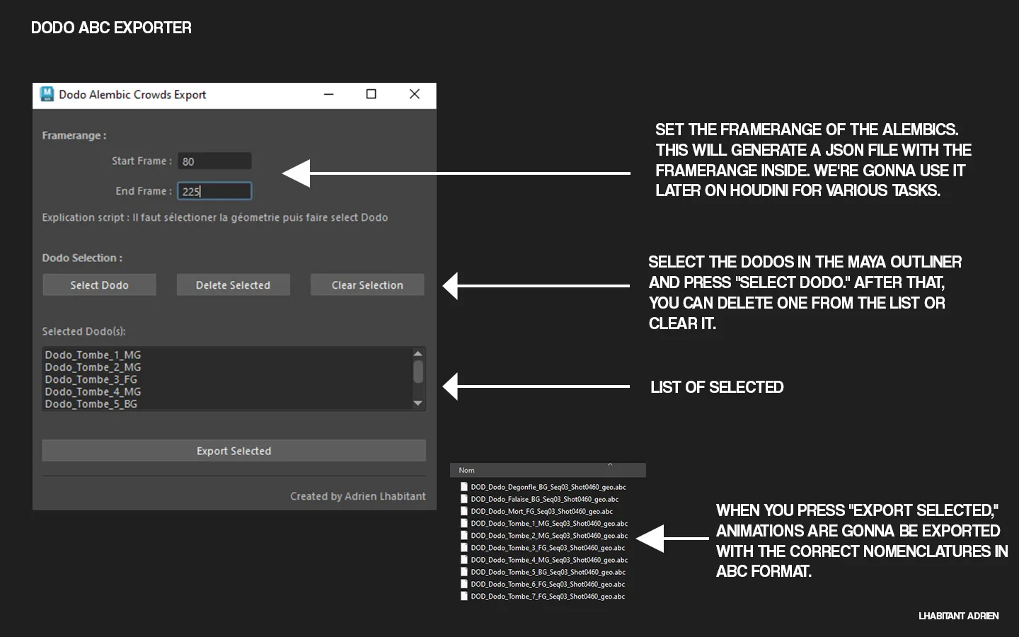 Maya Export Scripts